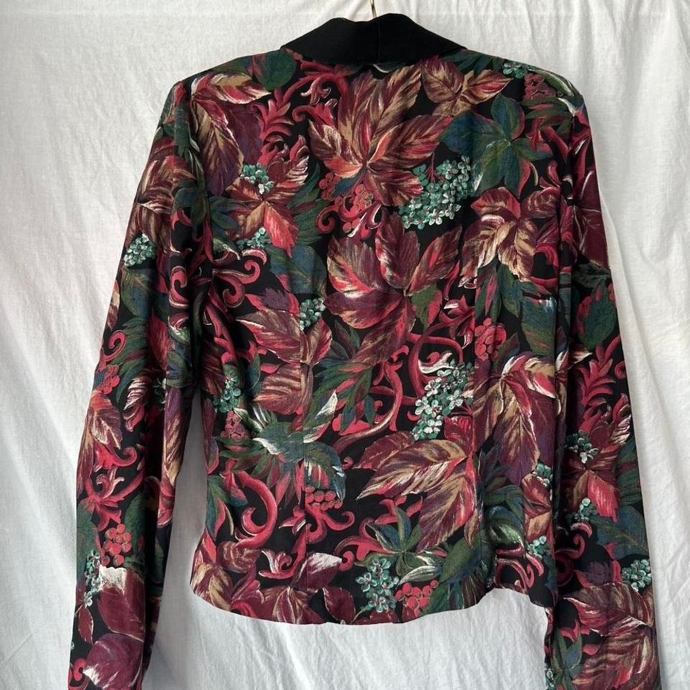 Vintage floral blazer - Picture 3 of 4